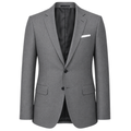 Grey Tailored Wool Blazer | Phuworf